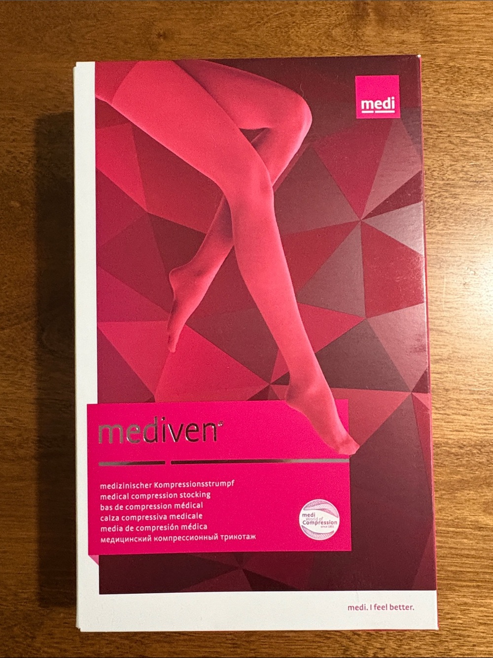 Mediven 20/30 mmHg Thigh High Compression Stocking - Black